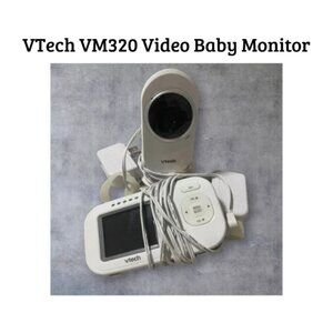 VTech VM320 Video Baby Monitor • Parent & Baby Unit • White